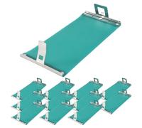 Cpolebev 12 UNIDS/LOTE MáQuina de SublimacióN 3D de Silicona Envolturas Abrazaderas de Goma 11OZ Accesorio de Molde de Silicona para ImpresióN por SublimacióN 3D