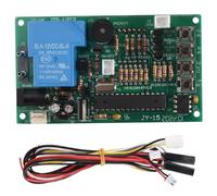 Cpolebev -15A Timer Board Timer Controller Fuente de Alimentación para Máquinas de Lavado con Bomba de Agua Que Funcionan con Monedas Sillas de Masaje Cargadores
