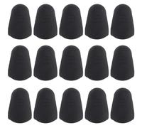 Cpolebev 15Pcs Boquilla de Goma Tapa Clip Ligadura Proteger Punta Delicada para Flauta Clarinete SaxofóN Sax Piezas Accesorios