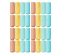 Cpolebev 16 Fundas de Silicona para, Esenciales de Viaje para Mujeres, Artículos de Tocador para Equipaje de Viaje, Elástica A Prueba de Fugas
