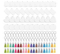 Cpolebev 160 Productos en de SublimacióN, Juego una Granel de de SublimacióN en con Anillos de Salto de de en de Transferencia de