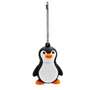 Cpolebev 16GB Memoria USB de Novedad de Pinguino del Tarjeta de Memoria - y Negro