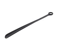 Cpolebev 18.5 Pulgada Asa Extra Larga de Plástico Calzador Cuerno Calzador Flexible Fácil, Ayuda Antideslizante, 1X Negro