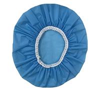Cpolebev 1Pcs Gorro de Ducha Impermeable para el Hogar, Gorro de NatacióN, Gorro de Ducha EláStico para Hotel, Juego de Cabello (Azul)