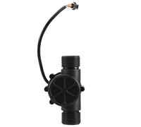 Cpolebev 1Pcs Sensor de Flujo de Agua DN25 DC3.5-24V 1 Pulgada 2-100L / Min Medidor de Flujo Hall Bomba de Calentador de Agua Medidor de Flujo Contador Del Interruptor