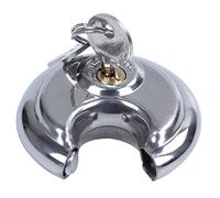 Cpolebev 1X PADLOCKS HEAVy DUTy 70MM REDONDo de DISCo CIRCULAR con 1 LLAVES