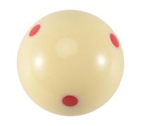 Cpolebev 2.25 Pulgada 57mm 6 Red Spot Cue Ball Pro Cup Billar Pool Snooker PrÁCtica De Entrenamiento