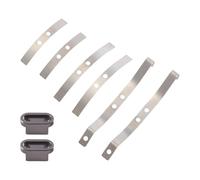 Cpolebev 2 Pares de SuspensióN de Muelles de Hoja de Amortiguador de Acero para D12 B14 B24 B16 B36 RC CamióN Accesorios de Piezas de ActualizacióN de Coche