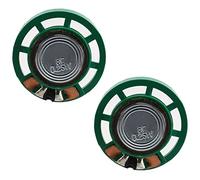 Cpolebev 2 Piezas 1/4W 0.25W 8Ohm 27mm Altavoz de Imán Externo Redondo, Amplificador de Sonido, Accesorios para Altavoz