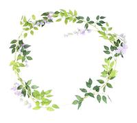 Cpolebev 2 Piezas de 7 Pies/Piezas de Vid de Glicina Artificial, Guirnalda de Flores de Vid de Glicina, Flores Colgantes de RatáN para Ceremonia Al Aire Libre, PúRpura