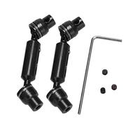 Cpolebev 2 Piezas de Eje de TransmisióN de Metal Delantero y Trasero para D12 C14 C24 B16 B36 B24 MN D90 MN99S RC Coche Piezas de Repuesto