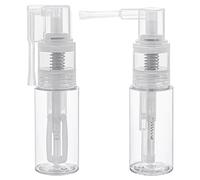 Cpolebev 2 Piezas de Pulverizador de Purpurina Transparente para Manualidades, Botella de de Purpurina Vacía, Multiusos, Botella de de Plástico Vacía de 50 Ml