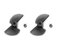 Cpolebev 2 Piezas Ft012-9 Hélice de de Timón 2 Palas Hélice para Ft012 2,4G Sin Escobillas RC Repuestos Accesorios