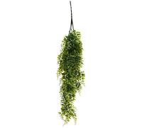 Cpolebev 2 Piezas Helechos Colgantes Artificiales, Plantas de Vid, Falsa, Helecho de Boston, Planta Colgante, Plantas de PláStico Resistentes una los Rayos UV Al Aire Libre