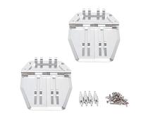 Cpolebev 2 Piezas LengüEtas de Ajuste Ajustables de Metal 69X57X30Mm para Nitro Gas RC Modelo