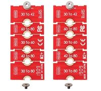 Cpolebev 2 Piezas M2 M2PLUS NGFF NVME M.2 Extended Transfer 2230, 2242, 2260, 2280 Aircraft M2 Cambio de TAMAÑO U.2 M3 M.3 SSD 24BB