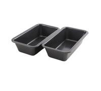 Cpolebev 2 Piezas Moldes Pan para Hornear Bandeja para Pan Antiadherente Acero Al Carbono Molde para Tostadas Molde Pasteles Caja para Tostadas Bandeja para Hornear Utensilios para Hornear