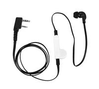 Cpolebev 2 Pin Estilo De Fideos Auriculares Ergonómicos Enchufe K Auricular Auriculares para Uv5R -888S Uv5R Radio Cable Negro