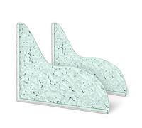 Cpolebev 2 Protectores de Agua para Esquina de Ducha, Protector de Agua Espesado para BañEra con Protector Salpicaduras Autoadhesivo y Brillante