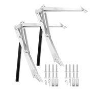 Cpolebev 2 Uds, Abridor Automático de Resorte Doble, Abridor Automático de Ventanas para Invernadero, Abridor de Ventilación de Techo, Herramientas de Jardinería para Ventilación de Jardín