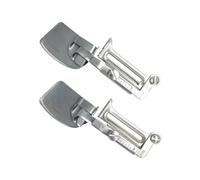 Cpolebev 2 Uds Prensatelas para Dobladillo Enrollado de Costura Ajustable Pie de PresióN Enrollado Prensatelas para MáQuina de Coser