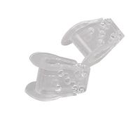 Cpolebev 2 Uds Separador de Dedos de los Pies Protector de Cuidado de los Pies de Silicona Suministros OrtopéDicos Corrector de Juanetes Hallux Valgus para Pedicura