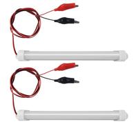 Cpolebev 2 x 12V LED SMD luz de Tubo de Barra de Interior de Coche, Caravana,