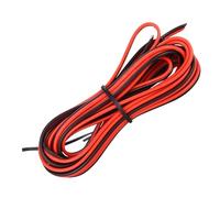 Cpolebev 20 CALIBRE por 3 METROS CABLE ZIP NEGRO ROJO CABLE AWG CABLE de COCHE de COBRE