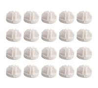 Cpolebev 20 Conectores De Conector De Cubo De Cuadrícula De Pc para Estanterías De Almacenamiento De Cubo De Alambre ()