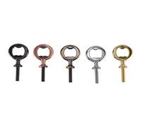 Cpolebev 20 Piezas Abridor de de Metal en Abridor de de Acero Inoxidable Kit de Inserciones Abridor de Cerveza Roscado, 5 Colores