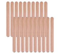 Cpolebev 20 Piezas de Palos de Ritmo para NiñOs de 8 Pulgadas Palos Lummi de MúSica, Claves de Madera CláSicas, Instrumento Musical de PercusióN, Palos Musicales