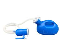 Cpolebev 2000 Ml de PláStico para Cama Masculina, Orinal, Botella para, Recolector de Orina con Tubo de 160 cm, Botella PortáTil para Orina, Suministro de Inodoro