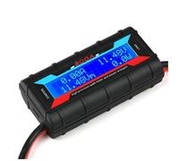 Cpolebev 200A Analizador de Potencia de Alta PrecisióN Medidor de Vatios Monitor de Rendimiento de Consumo de BateríA con RetroiluminacióN LCD para RC