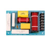 Cpolebev 200W Crossover de Altavoz Divisor de Frecuencia de 8 Ohmios de Alta y Baja de 2 VíAs para Altavoz de 10 Pulgadas
