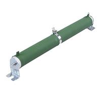 Cpolebev 200W vatios 100 Ohm Resistencia reostato ajustable de tubo de ceramica Verde