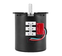 Cpolebev 220V AC 40W Motorreductor de baja velocidad 70KTYZ Motor síncrono de imán permanente Dirección ajustable Alto par Motor de bajo ruido