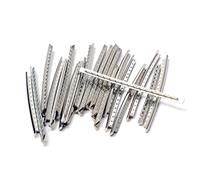 Cpolebev 24 Unids/Set Alambre de Traste de Guitarra de Acero Inoxidable 24 Trastes de DiapasóN 2,7Mm para Piezas de Guitarra AcúStica