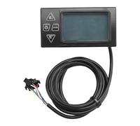 Cpolebev 24V 36V 48V 60V S861 LCD Ebike Pantalla Tablero Medidor para Bicicleta EléCtrica Controlador BLDC Panel de Control (Enchufe SM)