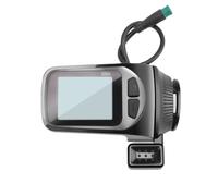 Cpolebev 24V/36V/48V/60V S886 Ebike Panel de Pantalla LCD Acelerador de Pulgar 5PIN 6PIN para Bicicletas EléCtricas E-Scooter (5PIN)