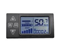 Cpolebev 24V/36V/48V S861 LCD Ebike Tablero de Instrumentos para Bicicleta EléCtrica Panel de Control del Controlador BLDC (5PIN)