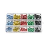 Cpolebev 260 Piezas RC Car Body Shell R Clips para 1/8 1/10 1/12 1/14 1/16 1/18 Bodyshell Pin Metal Body Shell Clip Pin