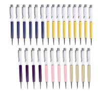 Cpolebev 27 PAQUETES BolíGrafos Coloridos Flotantes de Tubo VacíO DIY BolíGrafos, Construyendo Su Regalo Favorito de BolíGrafos de LíQuida