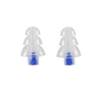 Cpolebev 27Db Silicona Earbud Musician Filter Tapones para Los OÍDos ReducciÓN De Ruido CancelaciÓN De la ProtecciÓN Auditiva Earbud Reutilizable Cuidado Del Sueño para Dj (Azul)