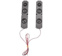 Cpolebev 2PCS 8OHM 10W Caja Larga Alta Gama Subwoofer Altavoz Diafragma LCD MáQuina de Publicidad Monitor TV Altavoces
