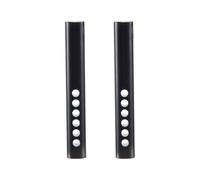Cpolebev 2PCS Poste de Cilindro de Soporte de Montaje de Parachoques de Metal para 1/10 RC Crawler Car Axial SCX10 y SCX10 II 90046 90047