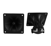 Cpolebev 2Pcs Tweeters Tweeter Piezoeléctrico Altoparlante Zumbador de Cerámica Agudos Altavoz de Audio Cuadrado