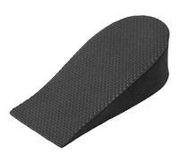 Cpolebev 2pzs 1.5 pulgada Plantillas almohadillas de espuma elevadora del de aumento de Negro