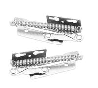 Cpolebev 2X 80 Grados Bisagras con Resortes Puerta del Gabinete Mantener Solapa Soporte Superior Armario Cocina