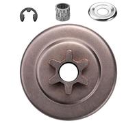 Cpolebev 3/8 6T Embrague Kit De Clip En E Para Lavadora De PiñÓN De Tambor Para Motosierra 017 018 021 023 025 Ms170 Ms180 Ms210 Ms230 Ms250 1123