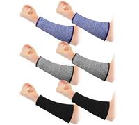 Cpolebev 3 Pares de Protectores de Brazo para Piel Fina y Hematomas, de Antebrazo Resistente A, de ProteccióN Quemaduras de Brazo de 5